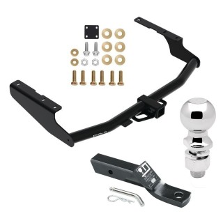 For 2014-2019 Toyota Highlander Trailer Hitch kit by: Draw-Tite For 2014-2019 Toyota Highlander Trailer Hitch Tow PKG w/ Ball Mount w/ 2" Drop + 2-5/16" Ball By Draw-Tite