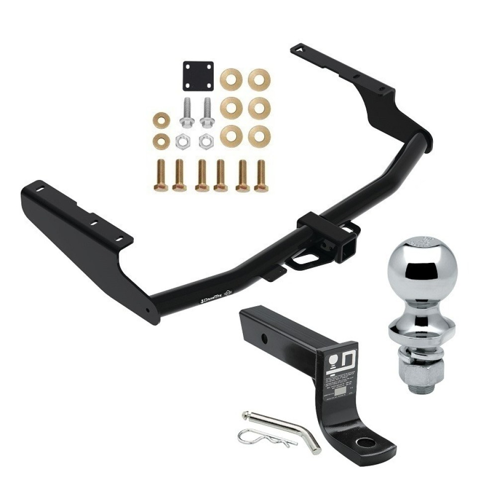 For 2014-2019 Toyota Highlander Trailer Hitch kit by: Draw-Tite For 2014-2019 Toyota Highlander Trailer Hitch Tow PKG w/ Ball Mount w/ 4" Drop + 1-7/8" Ball By Draw-Tite