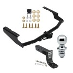 For 2014-2019 Toyota Highlander Trailer Hitch kit by: Draw-Tite For 2014-2019 Toyota Highlander Trailer Hitch Tow PKG w/ Ball Mount w/ 4" Drop + 1-7/8" Ball By Draw-Tite