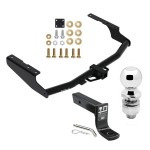 For 2014-2019 Toyota Highlander Trailer Hitch kit by: Draw-Tite For 2014-2019 Toyota Highlander Trailer Hitch Tow PKG w/ Ball Mount w/ 4" Drop + 2" Ball By Draw-Tite