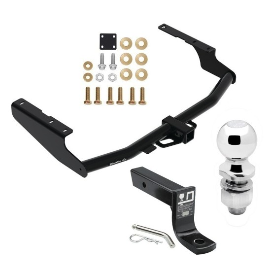 For 2014-2019 Toyota Highlander Trailer Hitch kit by: Draw-Tite For 2014-2019 Toyota Highlander Trailer Hitch Tow PKG w/ Ball Mount w/ 4" Drop + 2" Ball By Draw-Tite