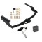 Trailer Tow Hitch For 18-21 Lexus Rx350L 14-23 Toyota Highlander Except XSE 2" Receiver w/ Security Lock Pin Key Trailer Tow Hitch For 18-21 Lexus Rx350L 14-23 Toyota Highlander Except XSE 2" Receiver w/ Security Lock Pin Key