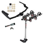 For 2020-2023 Toyota Highlander Trailer Hitch kit by: Draw-Tite For 2020-2023 Toyota Highlander Trailer Hitch Tow PKG w/ 4 Bike Carrier Rack + Hitch Lock (Excludes: w/Twin-Tip Exhaust Models) By Draw-Tite