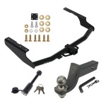 For 2018-2019 Lexus RX350L Trailer Hitch kit by: Draw-Tite For 2018-2019 Lexus RX350L Trailer Hitch Tow PKG + Interlock Tactical Starter Kit w/ 3-1/4" Drop & 2" Ball + Tactical Dogbone Lock (For Prepped w/Factory Tow Plug (See Instructions Prior to Installation) Models) By Draw-Tite