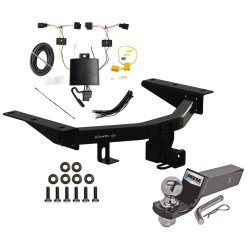 Trailer Tow Hitch For 22-25 Acura MDX Class 4 Complete Package w/ Wiring and 2" Ball Trailer Tow Hitch For 22-25 Acura MDX Class 4 Complete Package w/ Wiring and 2" Ball