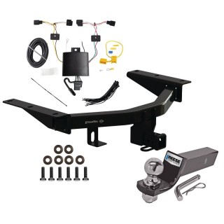 Trailer Tow Hitch For 22-25 Acura MDX Class 4 Complete Package w/ Wiring and 2" Ball