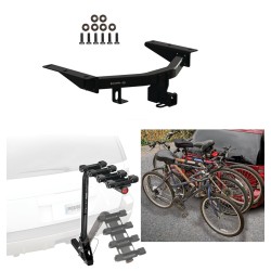 Trailer Hitch w/ 4 Bike Rack For 22-25 Acura MDX 23-25 Honda Pilot Approved for Recreational & Offroad Use Carrier for Adult Woman or Child Bicycles Foldable Trailer Hitch w/ 4 Bike Rack For 22-25 Acura MDX 23-25 Honda Pilot Approved for Recreational & Offroad Use Carrier for Adult Woman or Child Bicycles Foldable