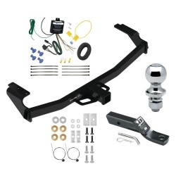 Trailer Tow Hitch For 21-24 Mercedes-Benz GLA250 Complete Package w/ Wiring and 1-7/8" Ball Trailer Tow Hitch For 21-24 Mercedes-Benz GLA250 Complete Package w/ Wiring and 1-7/8" Ball