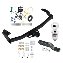 Trailer Tow Hitch For 21-24 Mercedes-Benz GLA250 Complete Package w/ Wiring and 2" Ball Trailer Tow Hitch For 21-24 Mercedes-Benz GLA250 Complete Package w/ Wiring and 2" Ball