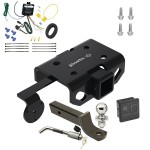 Custom Fit Trailer Hitch Wiring Harness (Requires Splicing) 2" Drop Ball-Mount w/ Locking Pin/Clip 2" Chrome Ball Rubber Hitch Plug Cover Installation Hardware Installation Instructions 76477 119148 7005111 7010 Draw-Tite Trailer Tow Hitch 10-22 Trailer Tow Hitch For 10-22 Volkswagen Amarok Deluxe Package Wiring 2" Ball Mount and Lock