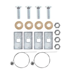 Trailer Tow Hitch Hardware Fastener Kit For 20-24 Cadillac XT6 2" Towing Receiver Class 3
