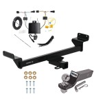 Custom Fit Trailer Hitch Wiring Harness (Plug & Play) 2" Drop Ball-Mount w/ Pin/Clip 2" Chrome Ball Installation Hardware Installation Instructions 76509 118873 21536 Draw-Tite Trailer Tow Hitch 2023 KIA Sportage Complete Package Wiring and Trailer Tow Hitch For 23-24 KIA Sportage Complete Package w/ Wiring and 2" Ball