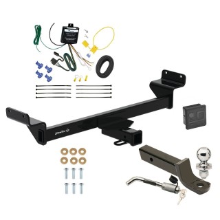 Trailer Tow Hitch For 23-24 KIA Sportage 2" Receiver Class 3 Deluxe Package w/ Wiring 2" Ball Mount and Lock Trailer Tow Hitch For 23-24 KIA Sportage 2" Receiver Class 3 Deluxe Package w/ Wiring 2" Ball Mount and Lock