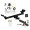 Trailer Tow Hitch For 23-24 KIA Sportage 2" Receiver Class 3 Deluxe Package w/ Wiring 2" Ball Mount and Lock Trailer Tow Hitch For 23-24 KIA Sportage 2" Receiver Class 3 Deluxe Package w/ Wiring 2" Ball Mount and Lock