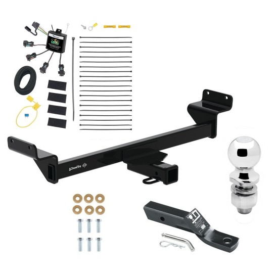 Trailer Tow Hitch For 23-24 KIA Sportage 2" Receiver Class 3 w/ Zero Contact Wiring Harness Kit and 2" Ball Trailer Tow Hitch For 23-24 KIA Sportage 2" Receiver Class 3 w/ Zero Contact Wiring Harness Kit and 2" Ball