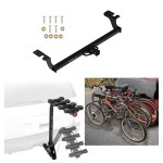 Trailer Hitch w/ 4 Bike Rack For 22-24 KIA Carnival Approved for Recreational & Offroad Use Carrier for Adult Woman or Child Bicycles Foldable Trailer Hitch w/ 4 Bike Rack For 22-24 KIA Carnival Approved for Recreational & Offroad Use Carrier for Adult Woman or Child Bicycles Foldable