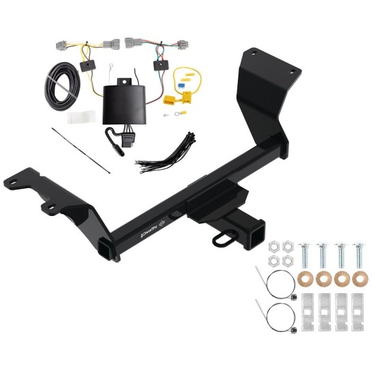 Trailer Tow Hitch For 18-24 Nissan Kicks w/ Plug & Play Wiring Kit Class 3 2" Receiver Draw-Tite Trailer Tow Hitch For 18-24 Nissan Kicks w/ Plug & Play Wiring Kit Class 3 2" Receiver Draw-Tite