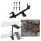 Trailer Hitch w/ 4 Bike Rack For 21-24 Volkswagen ID.4 Approved for Recreational & Offroad Use Carrier for Adult Woman or Child Bicycles Foldable