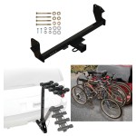 Custom Fit Trailer Hitch 4 Bike Carrier Installation Hardware Installation Instructions 76523 63124 Draw-Tite Trailer Hitch 4 Bike Rack 22-23 Mitsubishi Eclipse Cross Approved Recreational Offroad Use Carrier Adult Woman or Child Bicycles Foldable 22 23 Trailer Hitch w/ 4 Bike Rack For 22-24 Mitsubishi Eclipse Cross Approved for Recreational & Offroad Use Carrier for Adult Woman or Child Bicycles Foldable