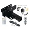 Trailer Tow Hitch For 21-24 Ford Bronco w/LED Taillights Class 3 2" Receiver Complete Package w/ Wiring and 1-7/8" Ball