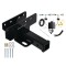 Trailer Tow Hitch For 21-24 Ford Bronco Except w/LED Taillights w/ Plug & Play Wiring Kit Class 3 2" Receiver Draw-Tite