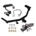 Custom Fit Trailer Hitch Wiring Harness (Plug & Play) 2" Drop Ball-Mount w/ Pin/Clip 2" Chrome Ball Installation Hardware Installation Instructions 76531 118850 21536 Draw-Tite Trailer Tow Hitch 22-23 Nissan Pathfinder 2022 Infiniti QX60 Com Trailer Tow Hitch For 22-23 Nissan Pathfinder 2022 Infiniti QX60 Complete Package w/ Wiring and 2" Ball