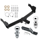 Custom Fit Trailer Hitch 2" Drop Ball-Mount w/ Pin/Clip 1-7/8" and 2" Chrome Ball Installation Hardware Installation Instructions 76551 23 63845 63816 Draw-Tite Trailer Tow Hitch 18-23 Volkswagen Tiguan Receiver 1-7/8" and 2" Bal Trailer Tow Hitch For 18-24 Volkswagen Tiguan Receiver w/ 1-7/8" and 2" Ball