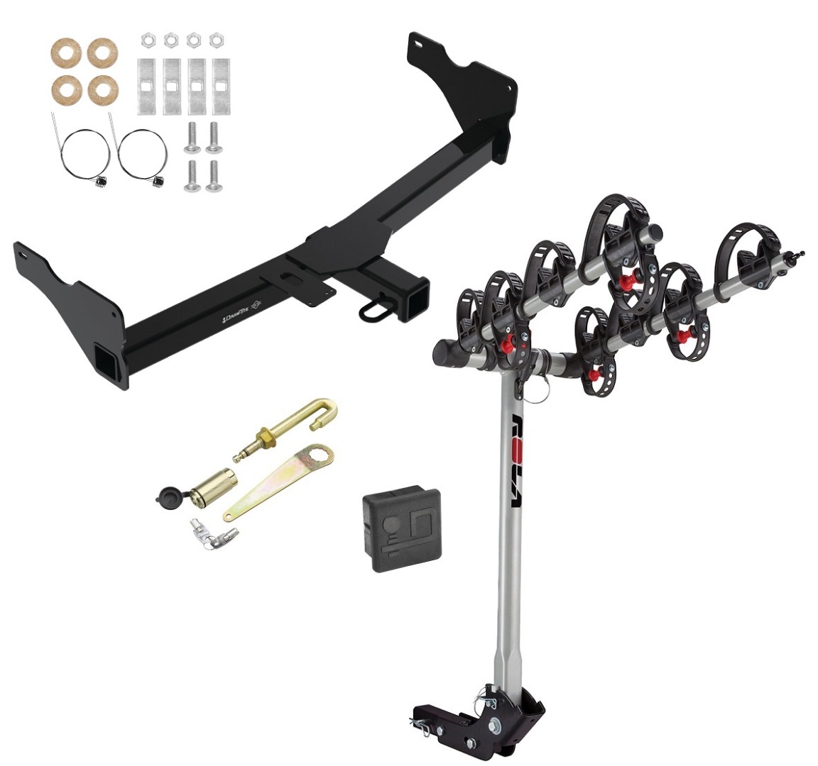 Trailer Hitch 4 Bike Carrier for Volkswagen Tiguan TrailerJacks