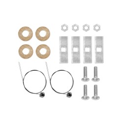 Trailer Tow Hitch Hardware Fastener Kit For 18-24 VW Volkswagen Tiguan 2" Towing Receiver Class 3 Trailer Tow Hitch Hardware Fastener Kit For 18-24 VW Volkswagen Tiguan 2" Towing Receiver Class 3