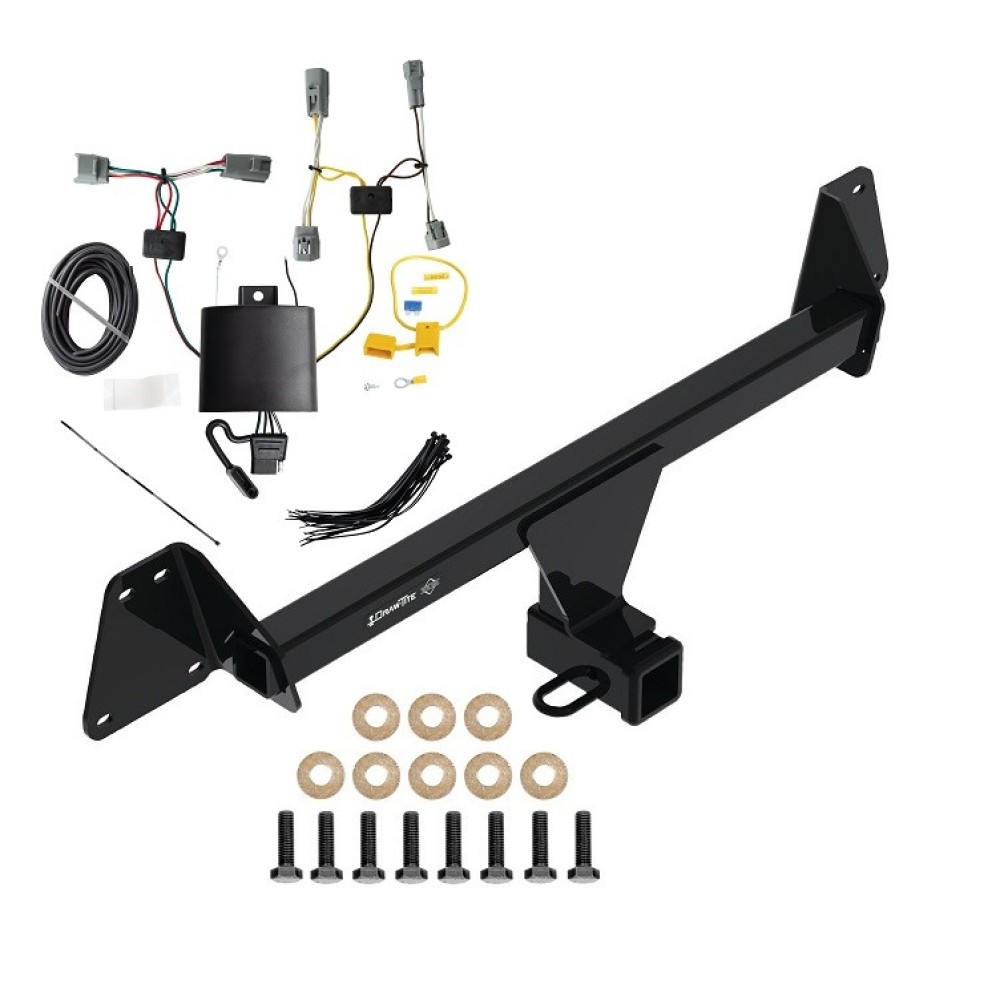 Custom Fit Trailer Hitch Wiring Harness (Plug & Play) Installation Hardware Installation Instructions 76553 118864 Draw-Tite Trailer Tow Hitch 22-23 Toyota Corolla Cross Except w/LED Taillights Plug & Play Wiring Kit 2" Receiver Draw-Tite 22 Trailer Tow Hitch For 22-23 Toyota Corolla Cross Except w/LED Taillights w/ Plug & Play Wiring Kit 2" Receiver Draw-Tite