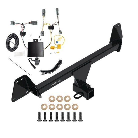 Custom Fit Trailer Hitch Wiring Harness (Plug & Play) Installation Hardware Installation Instructions 76553 118864 Draw-Tite Trailer Tow Hitch 22-23 Toyota Corolla Cross Except w/LED Taillights Plug & Play Wiring Kit 2" Receiver Draw-Tite 22 Trailer Tow Hitch For 22-23 Toyota Corolla Cross Except w/LED Taillights w/ Plug & Play Wiring Kit 2" Receiver Draw-Tite