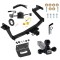 For 2022-2024 Hyundai Santa Cruz Trailer Hitch kit by: Draw-Tite For 2022-2024 Hyundai Santa Cruz Trailer Hitch Tow PKG w/ 4-Flat Wiring Harness + Triple Ball Ball Mount 1-7/8" & 2" & 2-5/16" Trailer Balls + Pin/Clip + Wiring Bracket By Draw-Tite