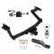 Custom Fit Trailer Hitch Wiring Harness (Plug & Play) 2" Drop Ball-Mount w/ Pin/Clip 2" Chrome Ball Installation Hardware Installation Instructions 76555 118784 23 63845 Draw-Tite Trailer Tow Hitch 22-23 Hyundai Santa Cruz Complete Package Trailer Tow Hitch For 22-24 Hyundai Santa Cruz Complete Package w/ Wiring and 2" Ball