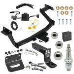 For 2022-2024 Hyundai Santa Cruz Trailer Hitch kit by: Draw-Tite For 2022-2024 Hyundai Santa Cruz Trailer Hitch Tow PKG w/ 4-Flat Wiring + Ball Mount w/ 4" Drop + Interchangeable Ball 1-7/8" & 2" & 2-5/16" + Wiring Bracket + Dual Hitch & Coupler Locks + Hitch Cover By Draw-Tite