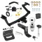 For 2022-2024 Hyundai Santa Cruz Trailer Hitch kit by: Draw-Tite For 2022-2024 Hyundai Santa Cruz Trailer Hitch Tow PKG w/ 4-Flat Wiring + Ball Mount w/ 4" Drop + 2" Ball + Wiring Bracket + Hitch Lock + Hitch Cover By Draw-Tite