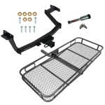 For 2022-2024 Hyundai Santa Cruz Trailer Hitch kit by: Draw-Tite For 2022-2024 Hyundai Santa Cruz Trailer Hitch Tow PKG w/ 60" x 24" Cargo Carrier + Hitch Lock By Draw-Tite