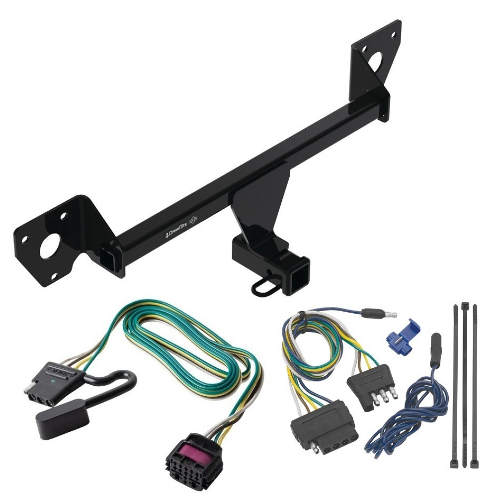 For 2020-2023 Buick Encore GX Trailer Hitch Tow PKG w/ 5-Flat Wiring Harness (For Essence w/Active Towplug Models) By Draw-Tite