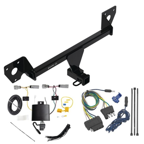 For 2021-2023 Chevy Trailblazer Trailer Hitch kit by: Draw-Tite For 2021-2023 Chevrolet Trailblazer Trailer Hitch Tow PKG w/ 5-Flat Wiring Harness (Excludes: w/LED Taillights Models) By Draw-Tite