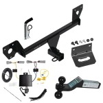 For 2021-2023 Chevy Trailblazer Trailer Hitch kit by: Draw-Tite For 2021-2023 Chevrolet Trailblazer Trailer Hitch Tow PKG w/ 4-Flat Wiring Harness + Dual Ball Ball Mount 2" & 2-5/16" Trailer Balls + Pin/Clip + Wiring Bracket (Excludes: w/LED Taillights Models) By Draw-Tite