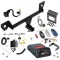 For 2021-2023 Chevrolet Trailblazer Trailer Hitch Tow PKG w/ Pro Series POD Brake Control + Generic BC Wiring Adapter + 7-Way RV Wiring (Excludes: w/LED Taillights Models) By Draw-Tite