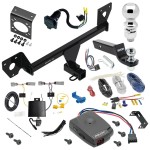 For 2021-2023 Chevy Trailblazer Trailer Hitch kit by: Draw-Tite For 2021-2023 Chevrolet Trailblazer Trailer Hitch Tow PKG w/ Pro Series Pilot Brake Control + Generic BC Wiring Adapter + 7-Way RV Wiring + 2" & 2-5/16" Ball & Drop Mount (Excludes: w/LED Taillights Models) By Draw-Tite