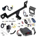 For 2021-2023 Chevy Trailblazer Trailer Hitch kit by: Draw-Tite For 2021-2023 Chevrolet Trailblazer Trailer Hitch Tow PKG w/ Tekonsha BRAKE-EVN Brake Control + Generic BC Wiring Adapter + 7-Way RV Wiring (Excludes: w/LED Taillights Models) By Draw-Tite