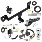 For 2021-2023 Chevy Trailblazer Trailer Hitch kit by: Draw-Tite For 2021-2023 Chevrolet Trailblazer Trailer Hitch Tow PKG w/ 7-Way RV Wiring + 2" & 2-5/16" Ball + Drop Mount (Excludes: w/LED Taillights Models) By Draw-Tite