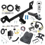 For 2021-2023 Chevy Trailblazer Trailer Hitch kit by: Draw-Tite For 2021-2023 Chevrolet Trailblazer Trailer Hitch Tow PKG w/ Tekonsha Prodigy P3 Brake Control + 7-Way RV Wiring + 2" & 2-5/16" Ball & Drop Mount (Excludes: w/LED Taillights Models) By Draw-Tite