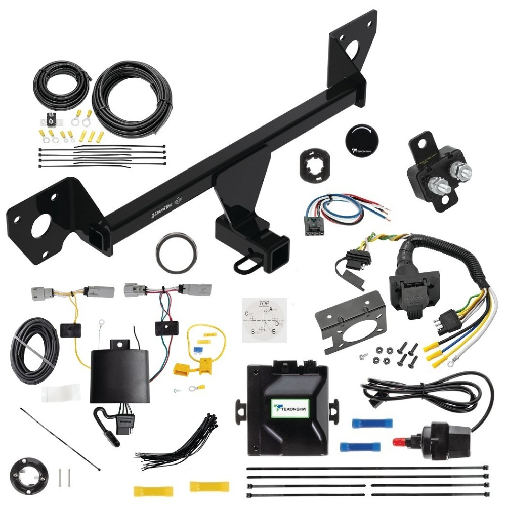 For 2021-2023 Chevy Trailblazer Trailer Hitch kit by: Draw-Tite For 2021-2023 Chevrolet Trailblazer Trailer Hitch Tow PKG w/ Tekonsha Prodigy iD Bluetooth Wireless Brake Control + 7-Way RV Wiring (Excludes: w/LED Taillights Models) By Draw-Tite