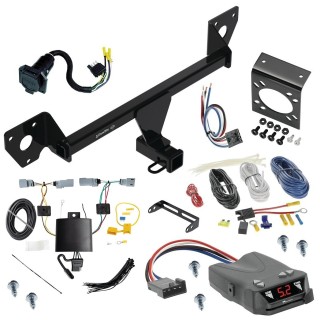For 2021-2023 Chevy Trailblazer Trailer Hitch kit by: Draw-Tite For 2021-2023 Chevrolet Trailblazer Trailer Hitch Tow PKG w/ Tekonsha Brakeman IV Brake Control + Generic BC Wiring Adapter + 7-Way RV Wiring (For w/LED Taillights Models) By Draw-Tite