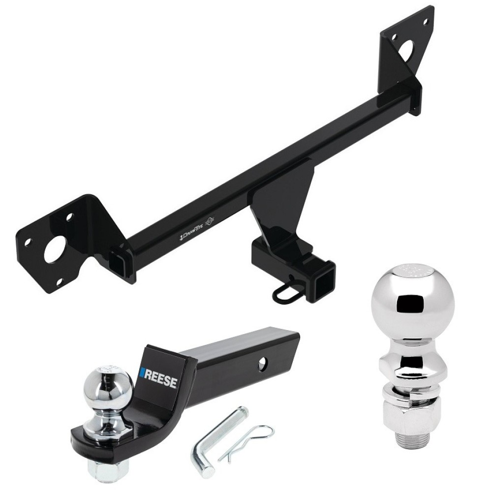 For 2021-2023 Chevy Trailblazer Trailer Hitch kit by: Draw-Tite For 2021-2023 Chevrolet Trailblazer Trailer Hitch Tow PKG w/ Starter Kit Ball Mount w/ 2" Drop & 2" Ball + 2-5/16" Ball (Excludes: w/LED Taillights Models) By Draw-Tite