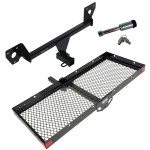 For 2021-2023 Chevy Trailblazer Trailer Hitch kit by: Draw-Tite For 2021-2023 Chevrolet Trailblazer Trailer Hitch Tow PKG w/ 48" x 20" Cargo Carrier + Hitch Lock (Excludes: w/LED Taillights Models) By Draw-Tite