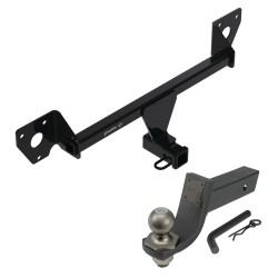 For 2021-2025 Chevrolet Trailblazer Trailer Hitch Tow PKG + Interlock Tactical Starter Kit w/ 3-1/4" Drop & 2" Ball (For w/Active Towplug Models) By Draw-Tite