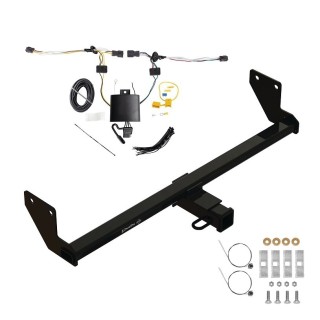 Trailer Tow Hitch For 21-24 KIA Seltos w/ Plug & Play Wiring Kit Class 3 2" Receiver Draw-Tite